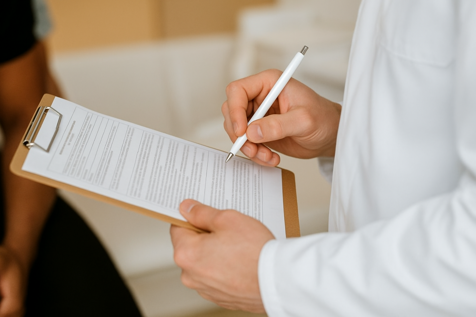 Informes médicos periciales en accidentes laborales